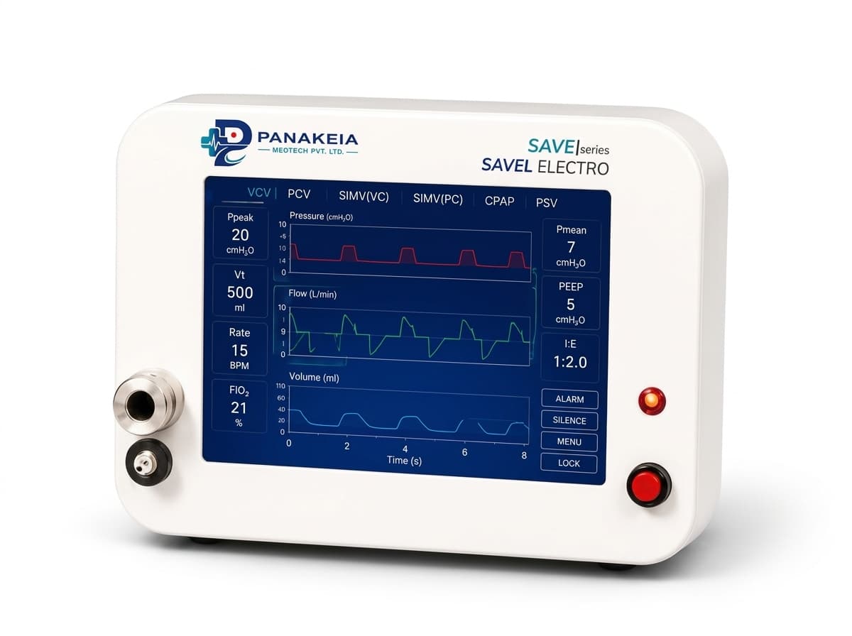 Panakeia SAVEL ELECTRO Portable Transport Ventilator