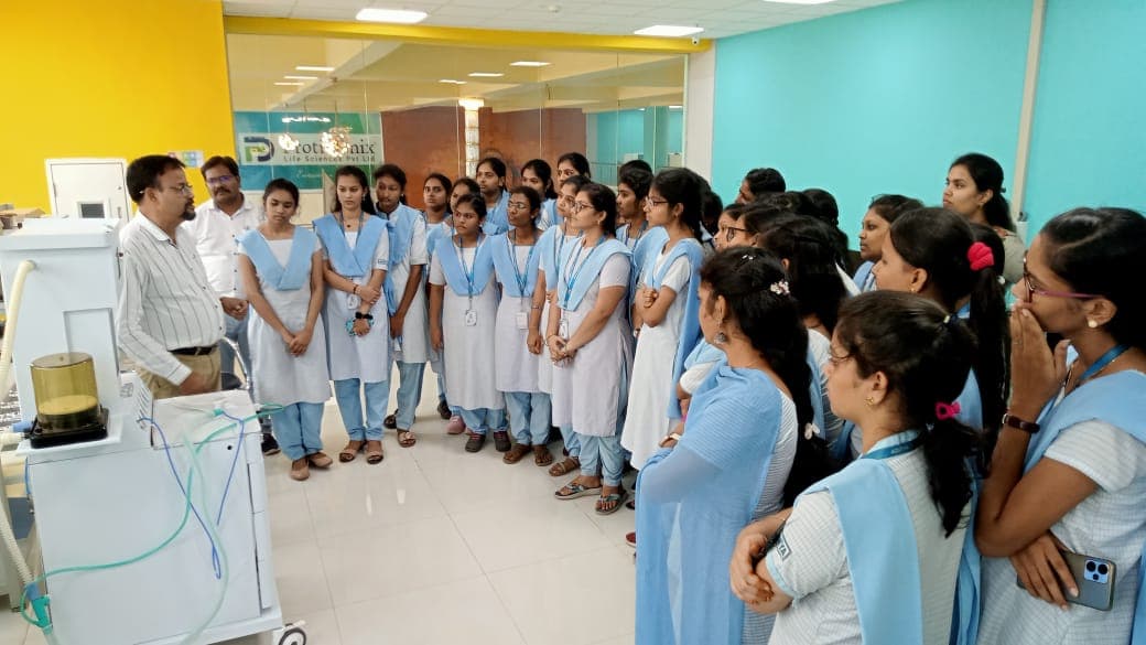 B.Tech Biomedical Engineering Industrial Demonstration
