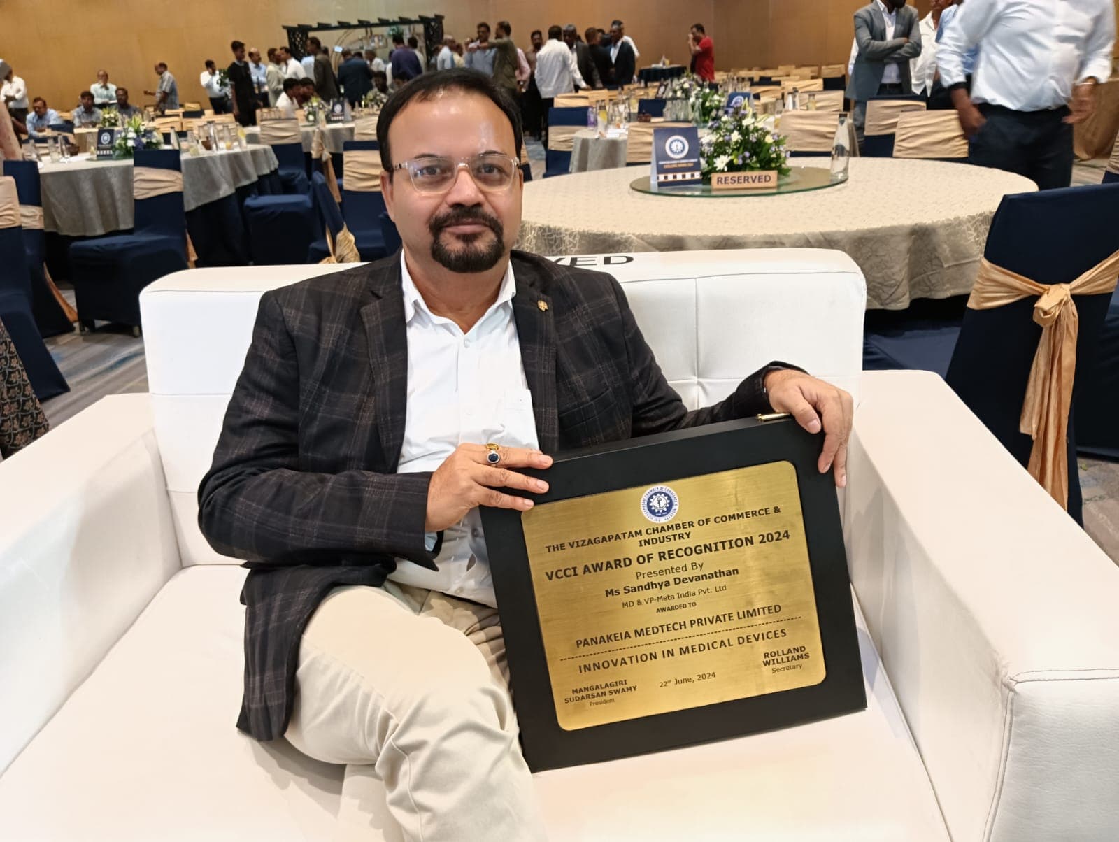 VCCI Award of Recognition 2024 Presented by Meta India